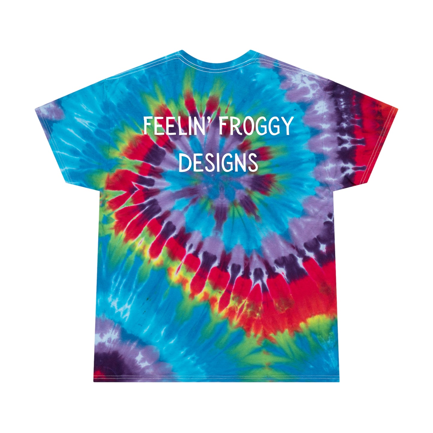 Puerto Rico Tie-Dye Tee, Spiral