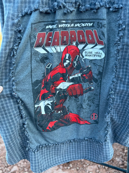 Deadpool Flannel (L)