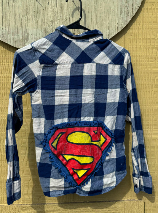 Superman Flannel (9-10years)