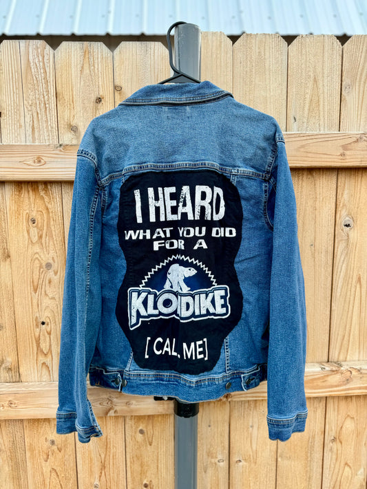 I Heard Denim Jacket (L)