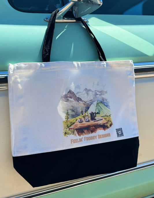 Mountain Picnic Tote