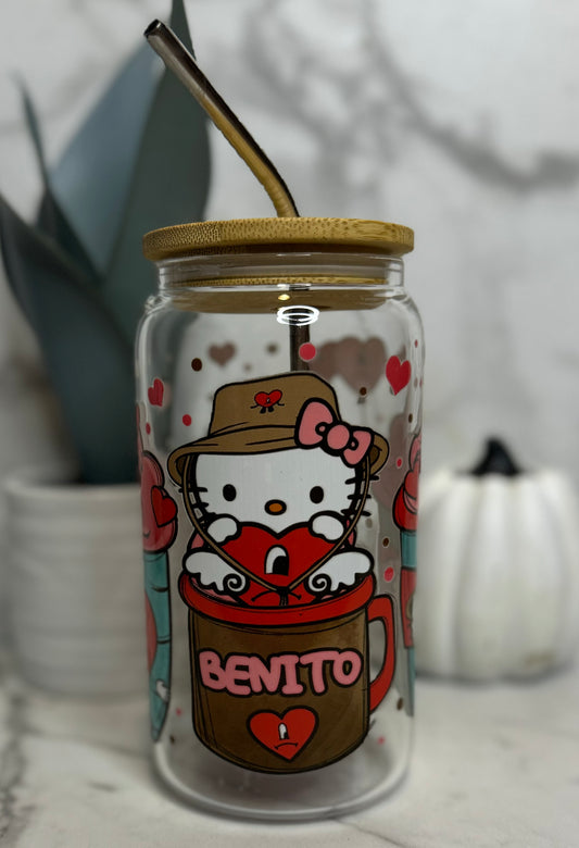 Benito Hello Kitty Glass Cup